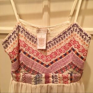 Embroidered Flying Tomato Boho Dress